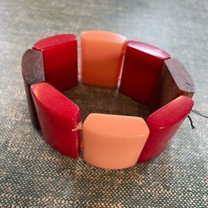 Elastic Chunky Block Bracelet